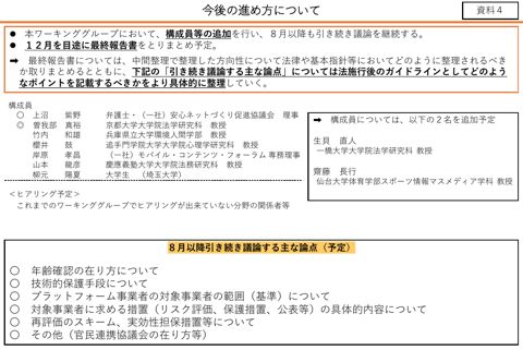 資料4 今後の進め方について