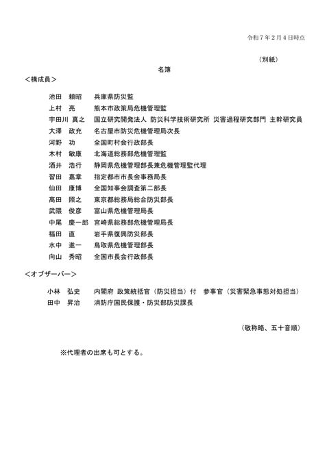 参考資料_構成員名簿（令和7年2月4日時点）