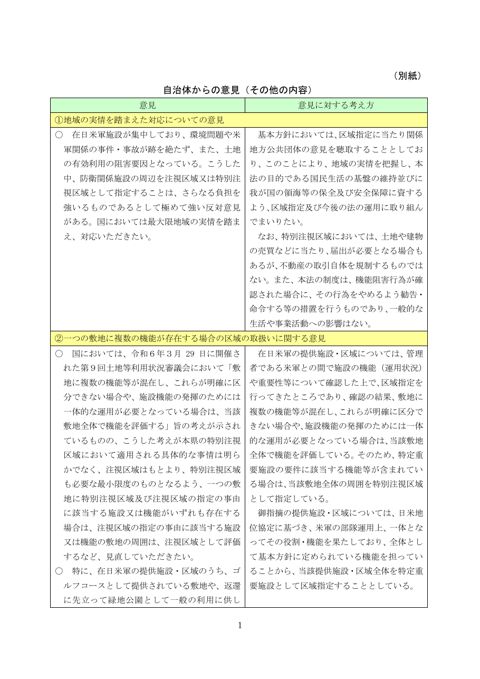 別紙