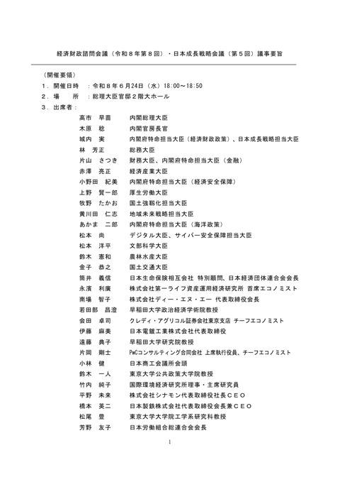 議事要旨