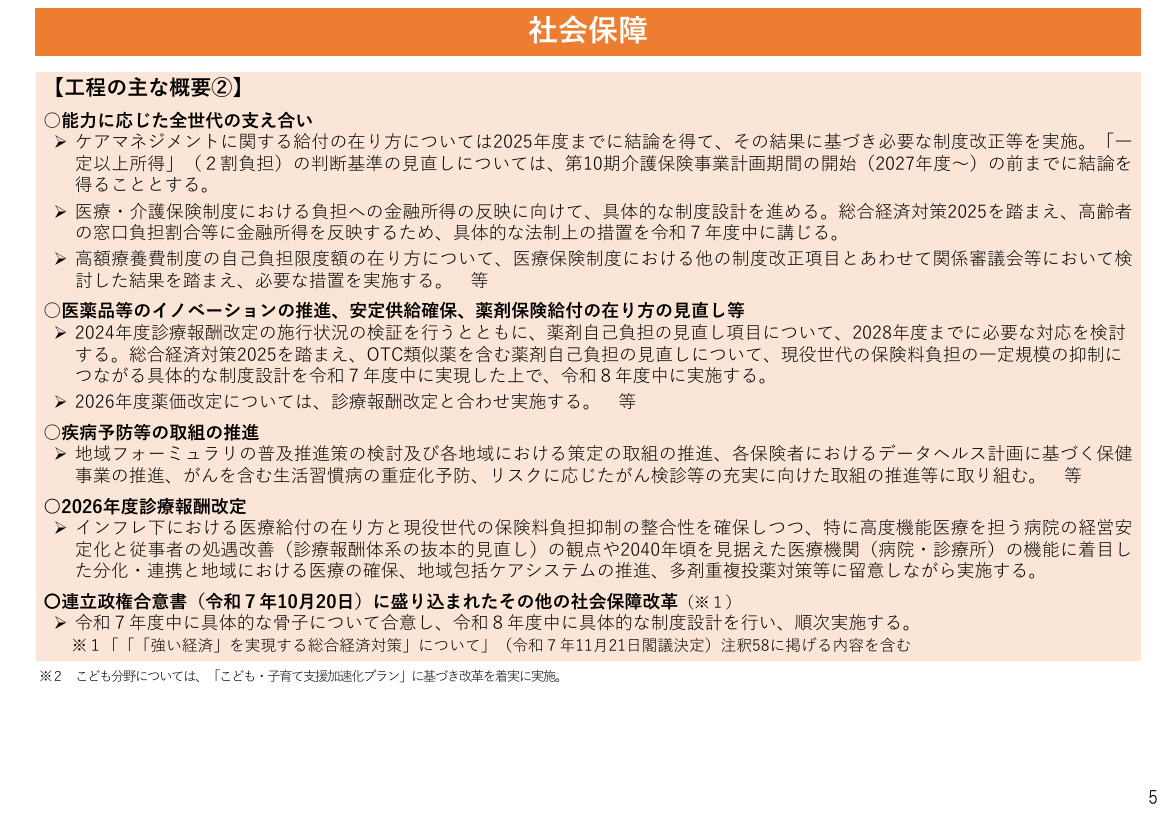 改革実行プログラム 該当資料スライド 6枚目
