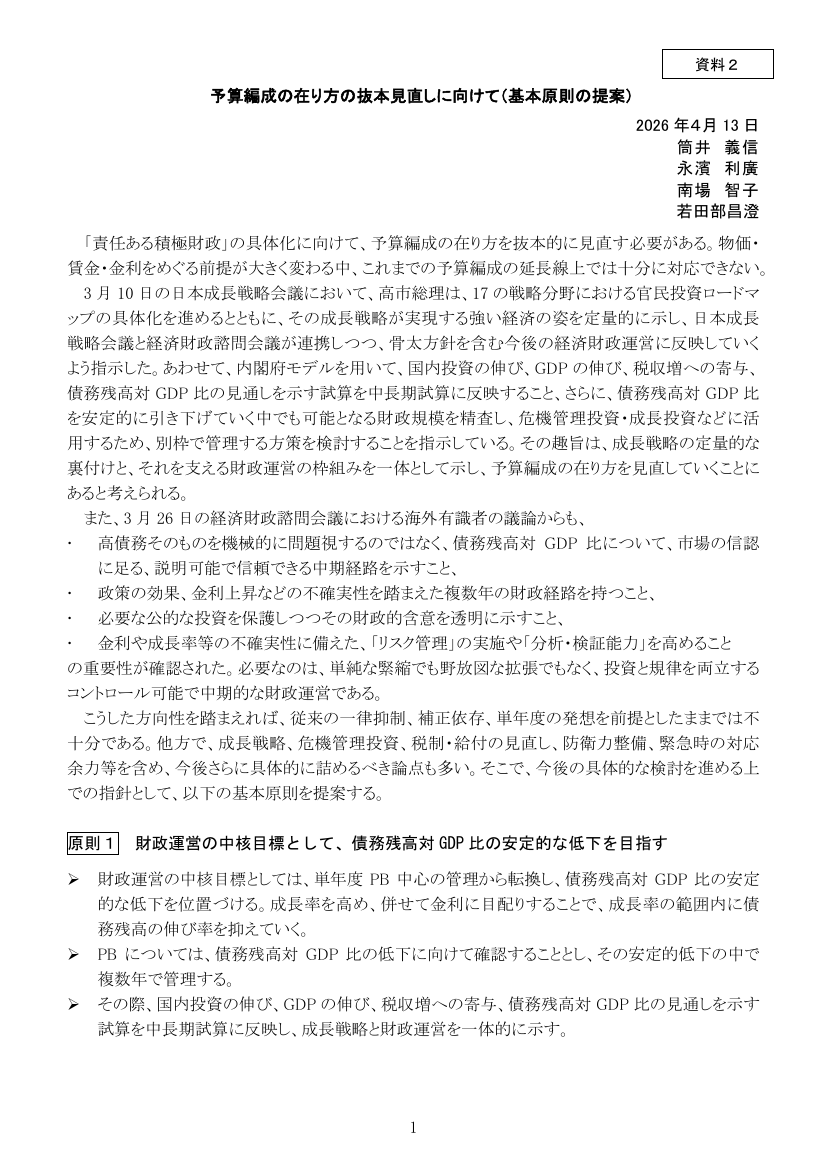 戦略分野の官民投資ロードマップ 該当資料スライド 1枚目