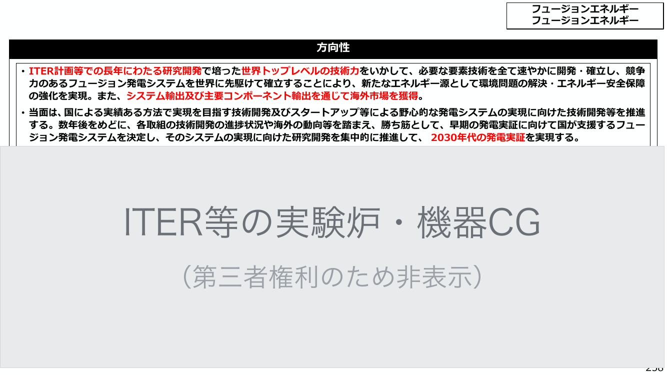 フュージョンエネルギー