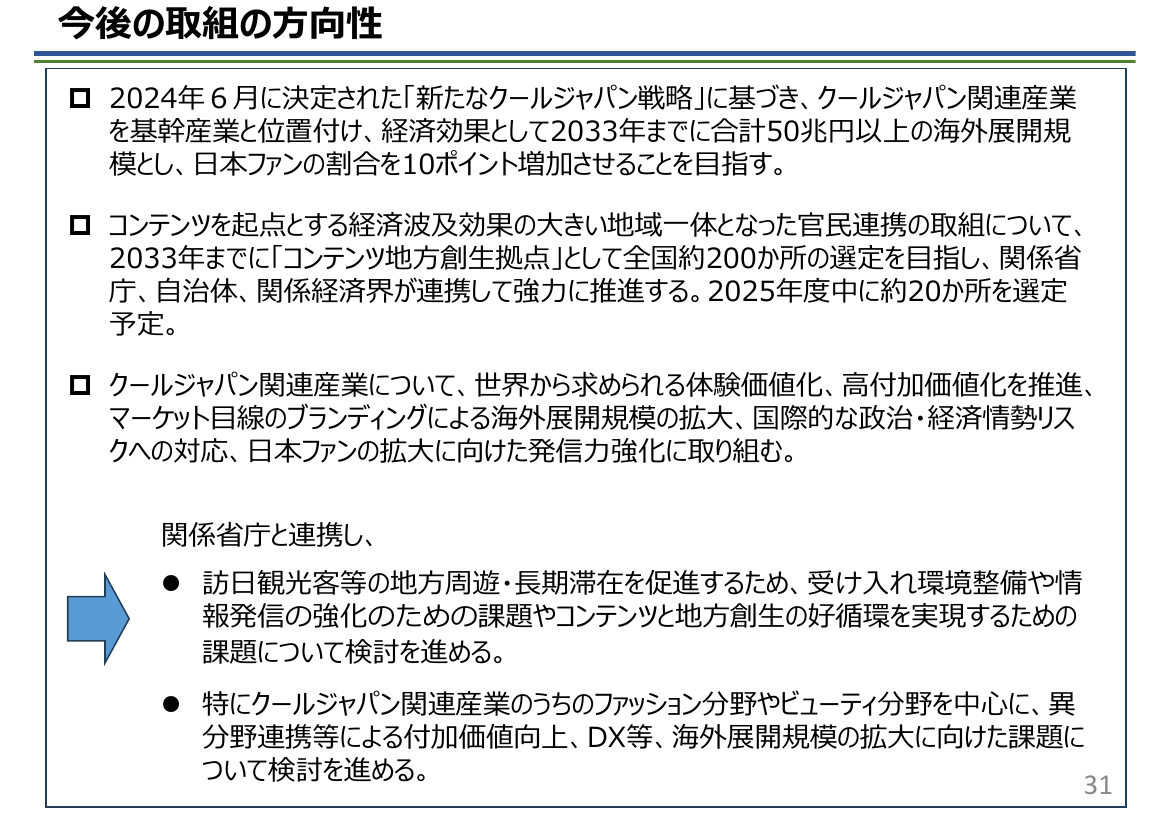 今後の取組の方向性