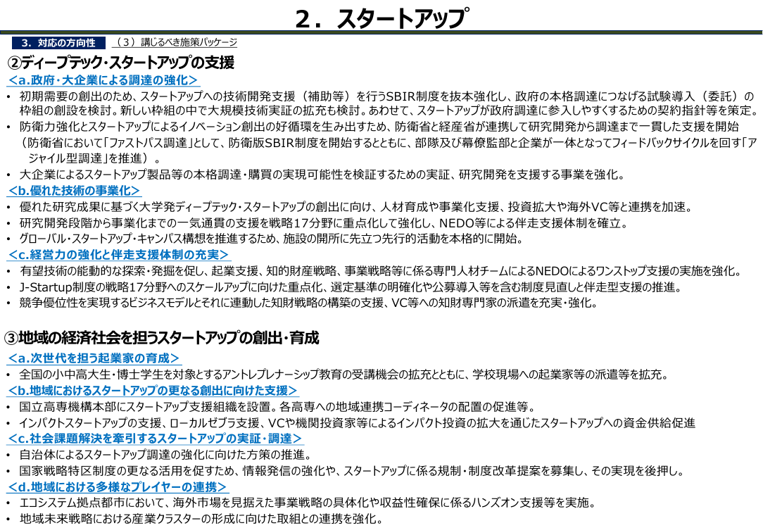 第3回 官公需におけるスタートアップ調達比率目標 資料スライド 7枚目