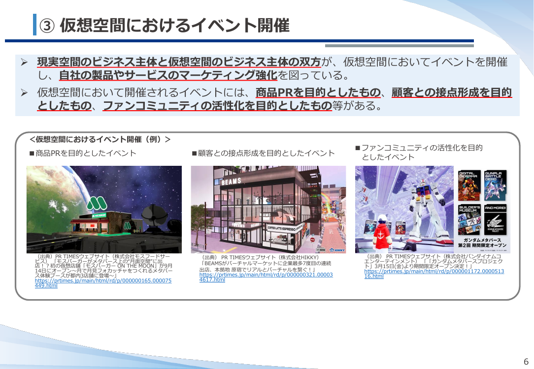 仮想空間におけるデザイン保護制度の検討 該当資料スライド 7枚目