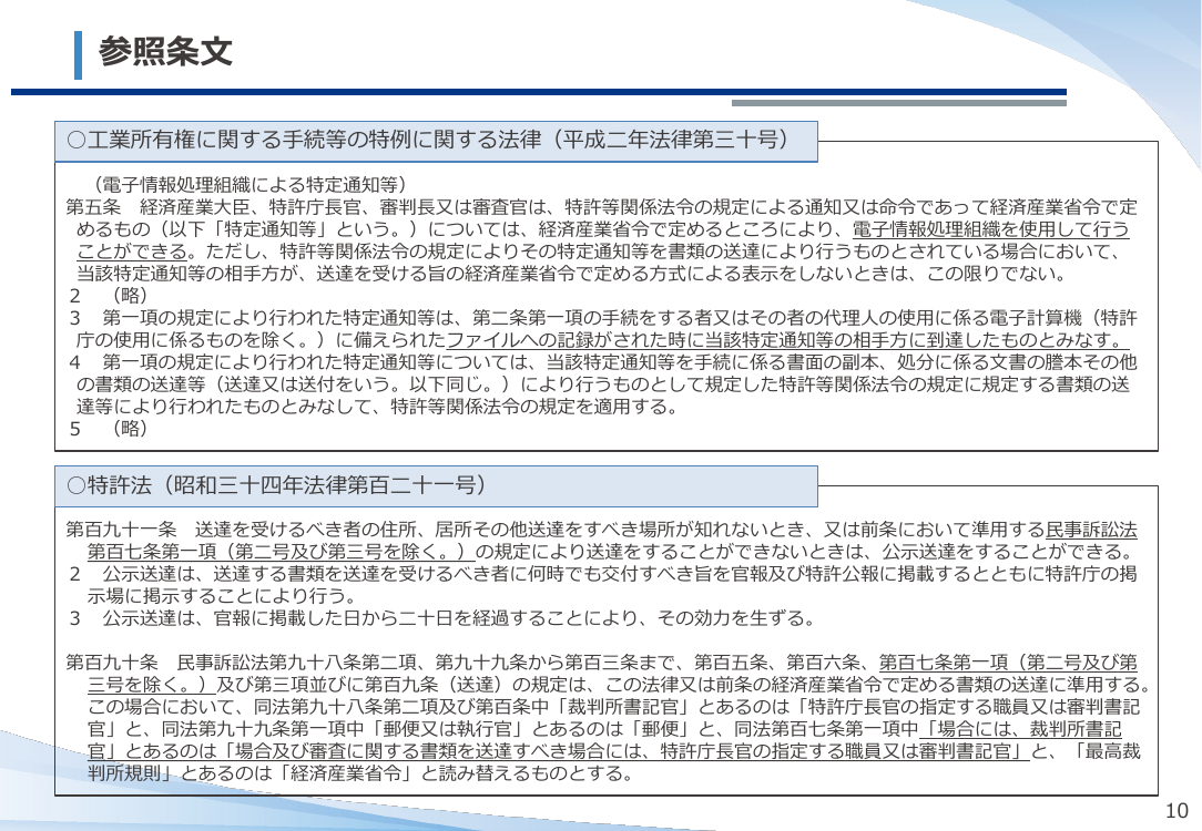 第47回 公示送達制度のデジタル化 資料スライド 2枚目