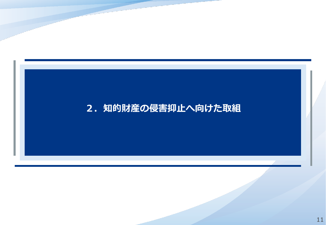 第57回 特許権侵害の民事救済・証拠収集手続の検討 資料スライド 1枚目