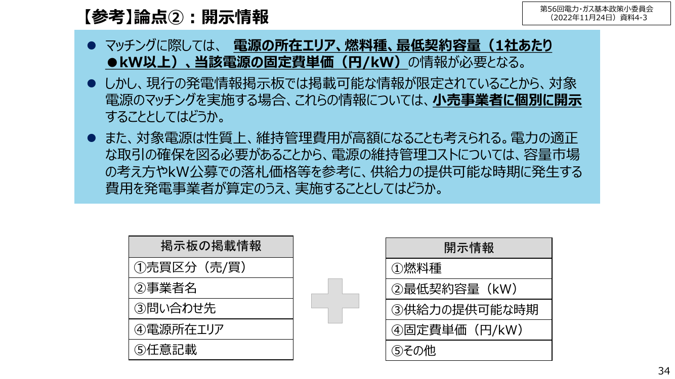 発電設備休廃止時のマッチング省略制度 該当資料スライド 5枚目
