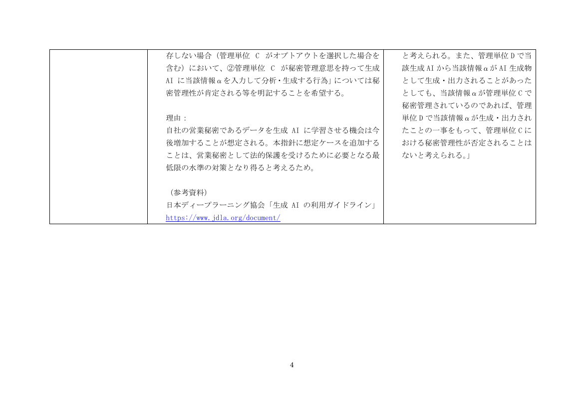 営業秘密管理指針の改訂 該当資料スライド 4枚目