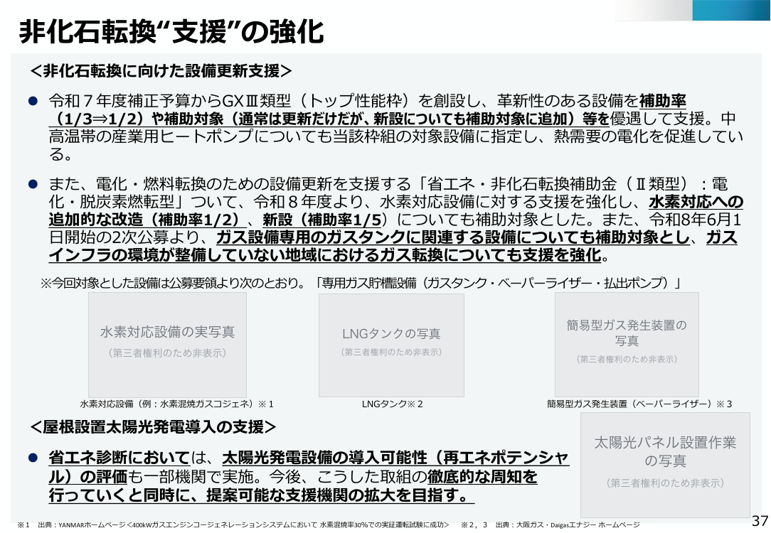 第50回 省エネ・非化石転換設備の導入支援（補助金） 資料スライド 6枚目