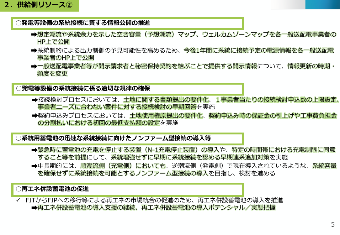 第50回 分散型エネルギーリソース推進施策 資料スライド 5枚目