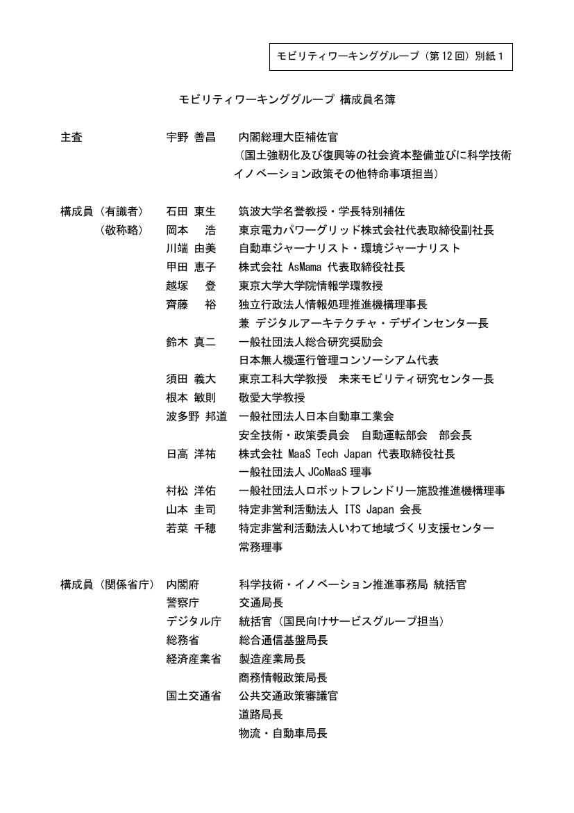 第12回 配布資料スライド 1枚目