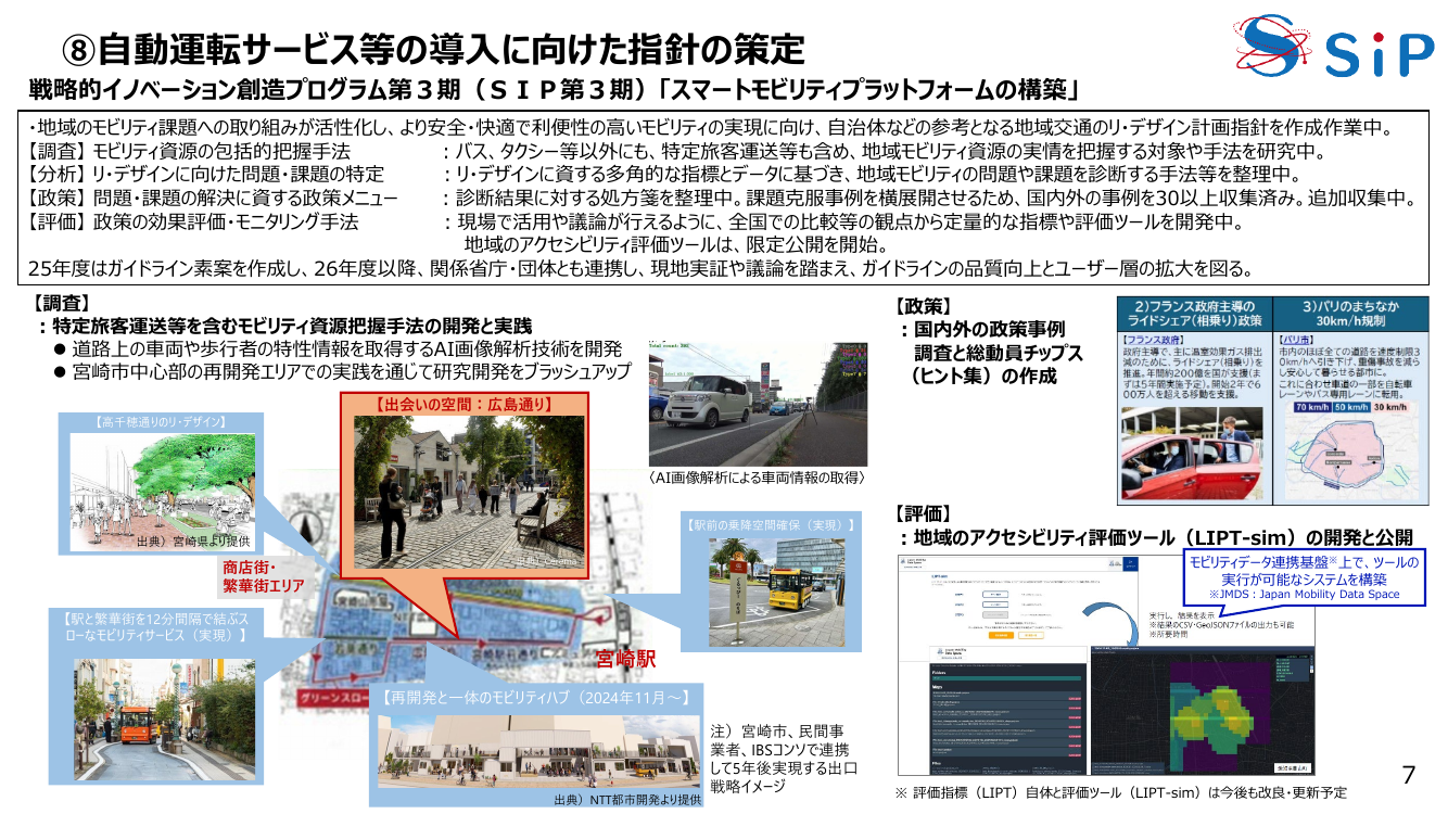 第15回 スマートモビリティプラットフォームの構築 資料スライド 1枚目