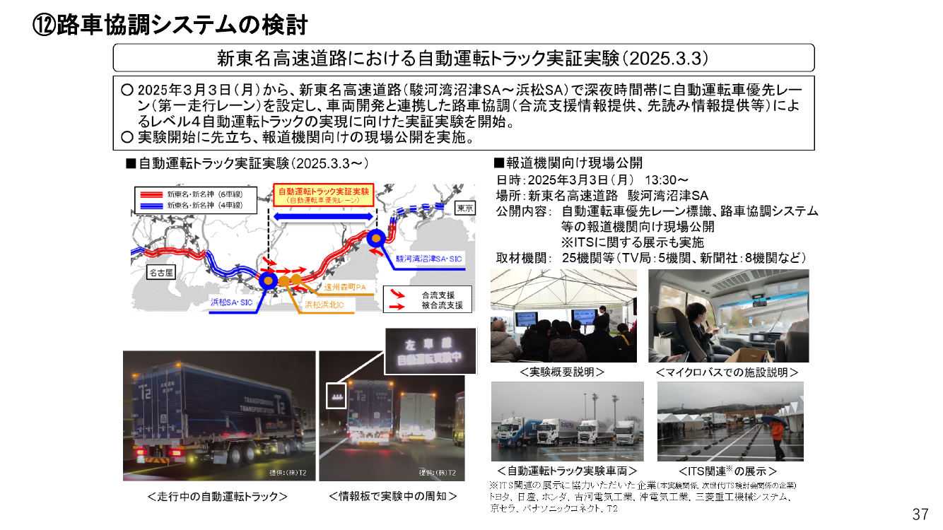 第9回 一般道における路車協調システムの実証・開発 資料スライド 4枚目
