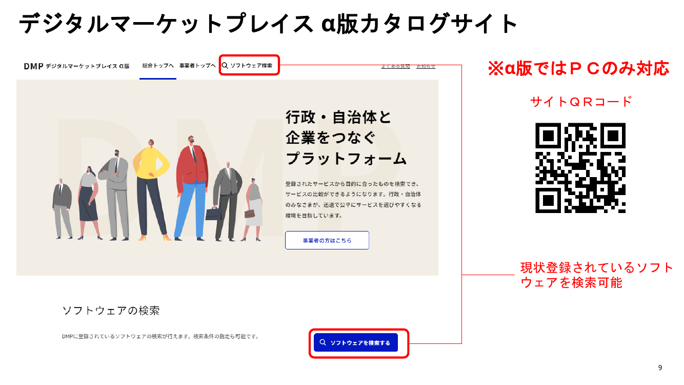 第4回 デジタルマーケットプレイスの開発・運用 資料スライド 9枚目