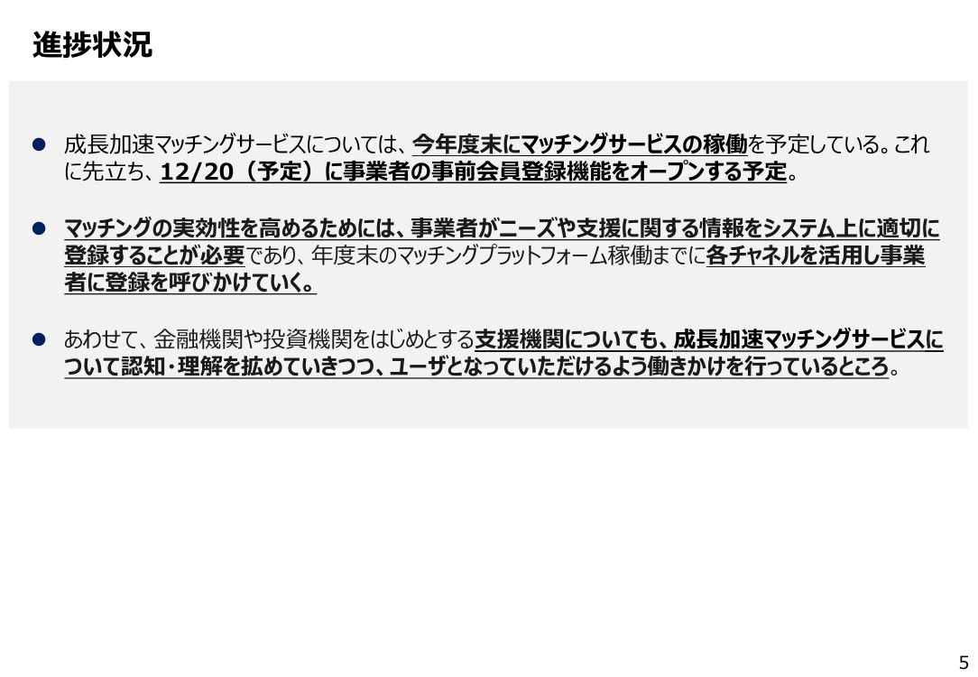 中堅・中小企業のDX推進支援 該当資料スライド 5枚目
