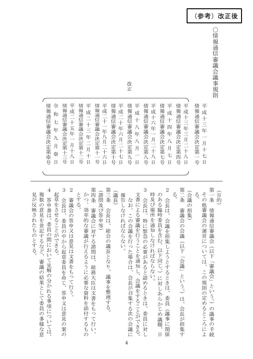 電気通信事業政策に係る所掌等の見直し 資料スライド