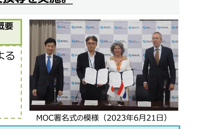 MOC署名の様子（2023年6月21日）