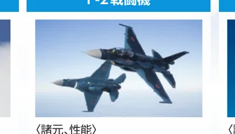 2機の戦闘機が空を飛んでいる写真