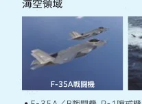 飛行するF-35A戦闘機の写真