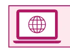 ラップトップと地球儀のアイコン
