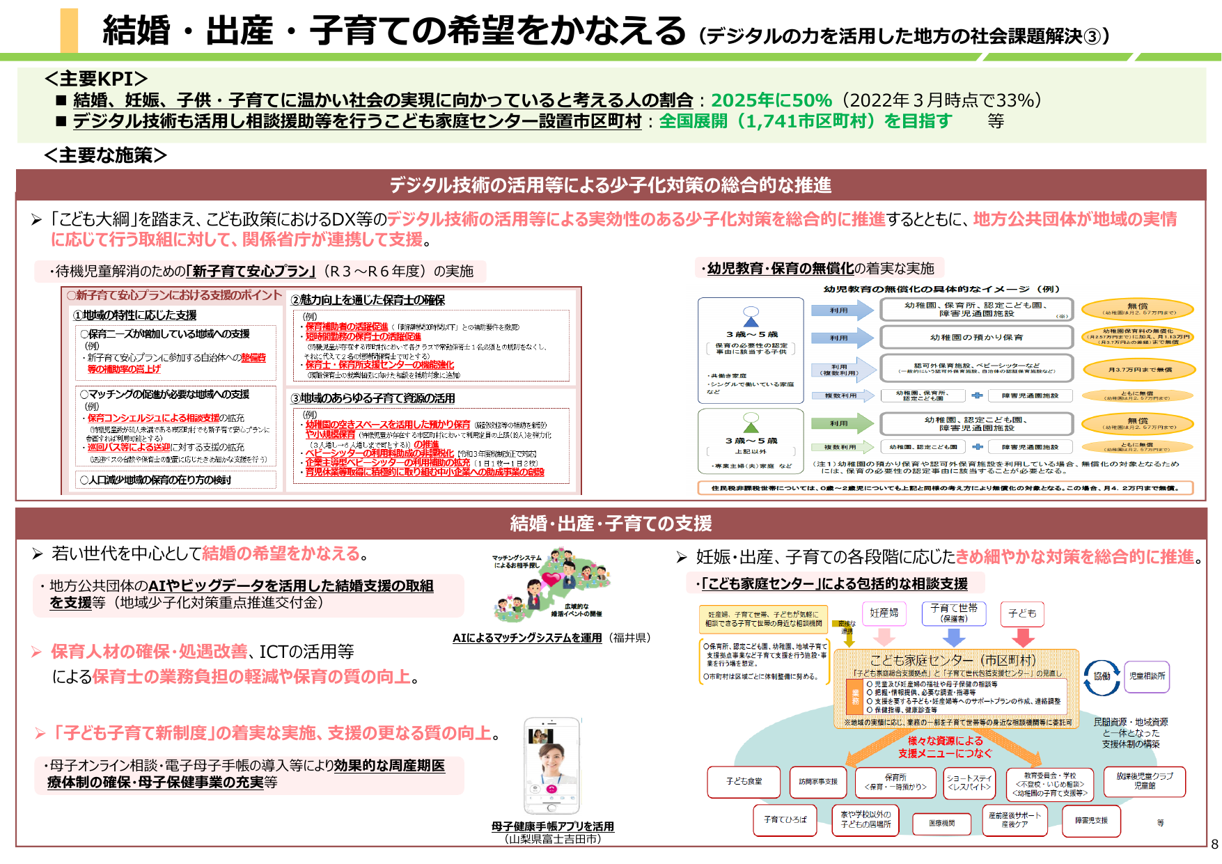 2025年までに温かい社会5割へ