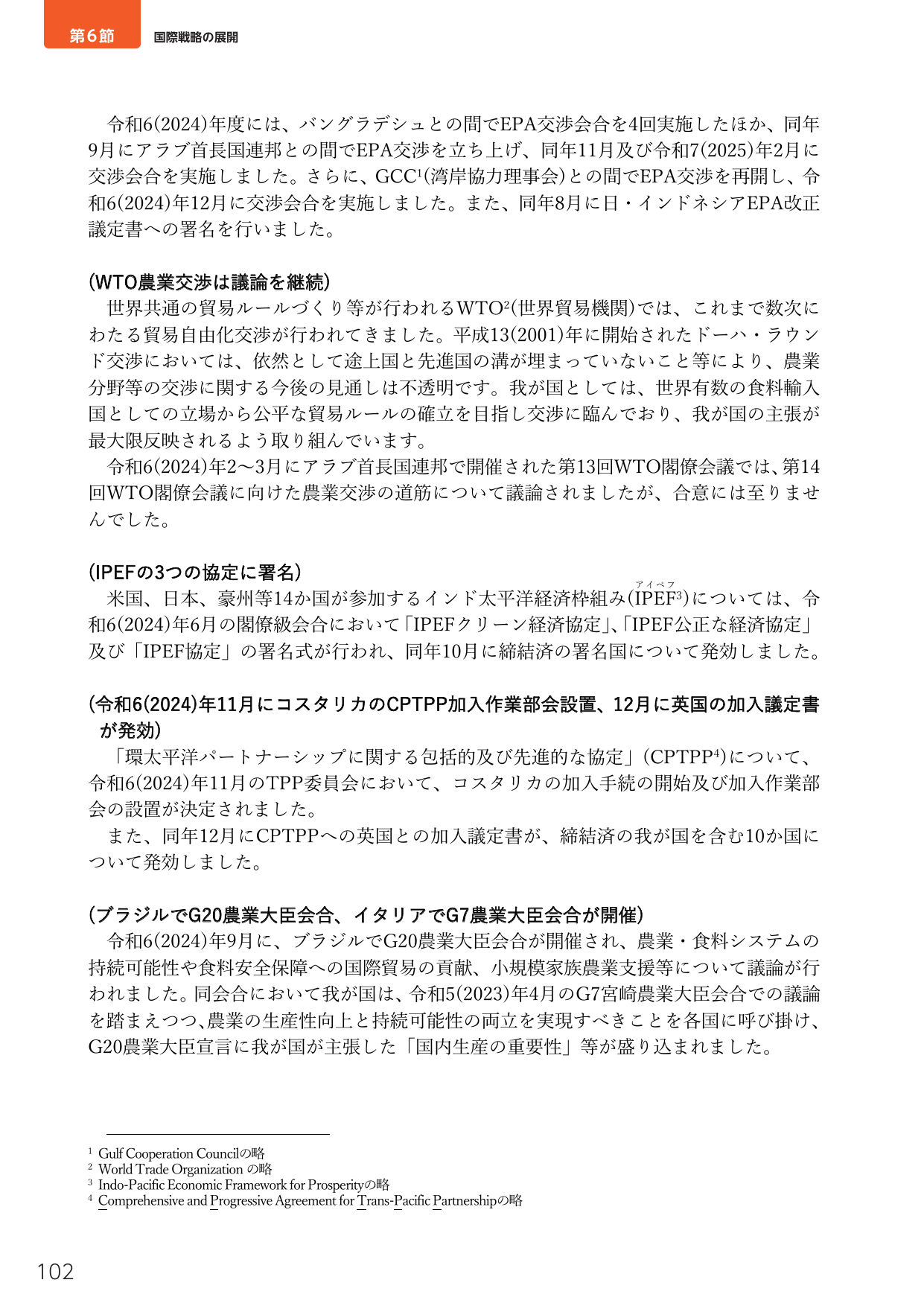 第6節 国際戦略の展開