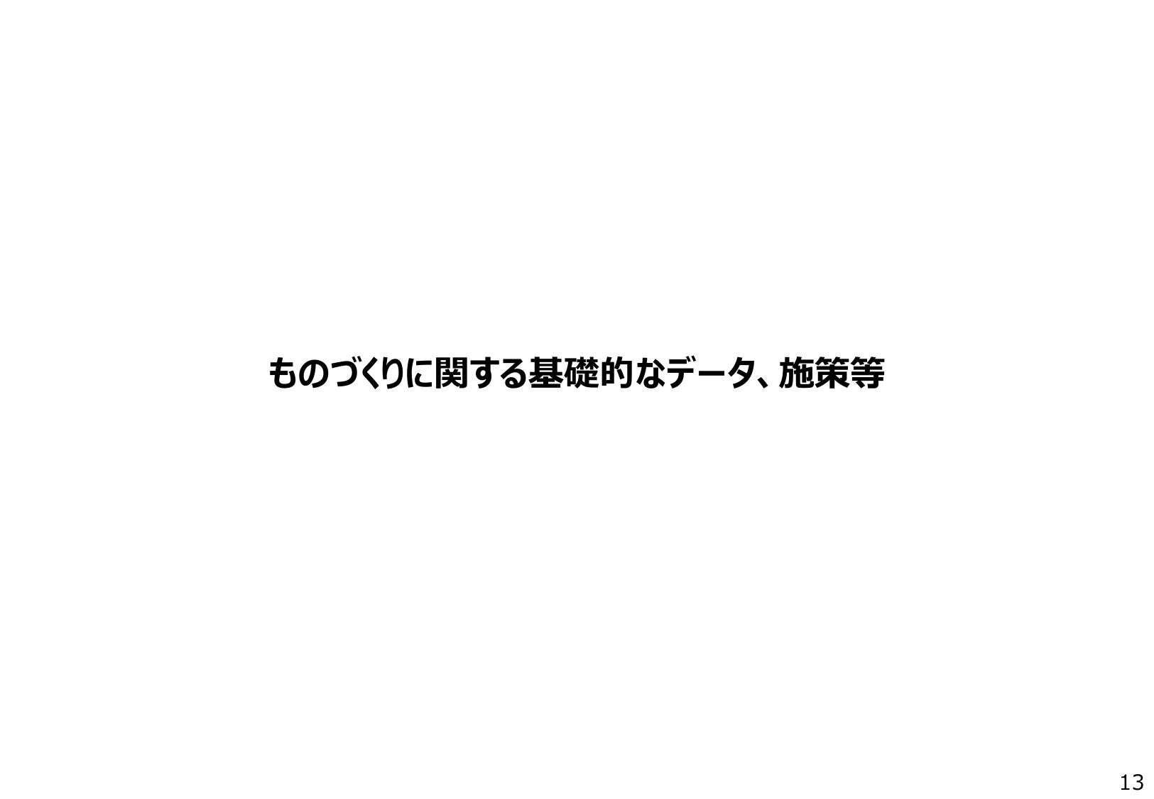 2024年版 ものづくり白書（概要）