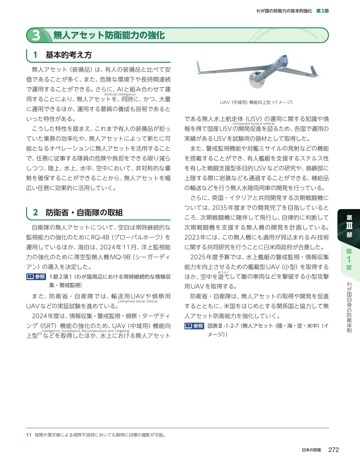 3 無人アセット防衛能力の強化