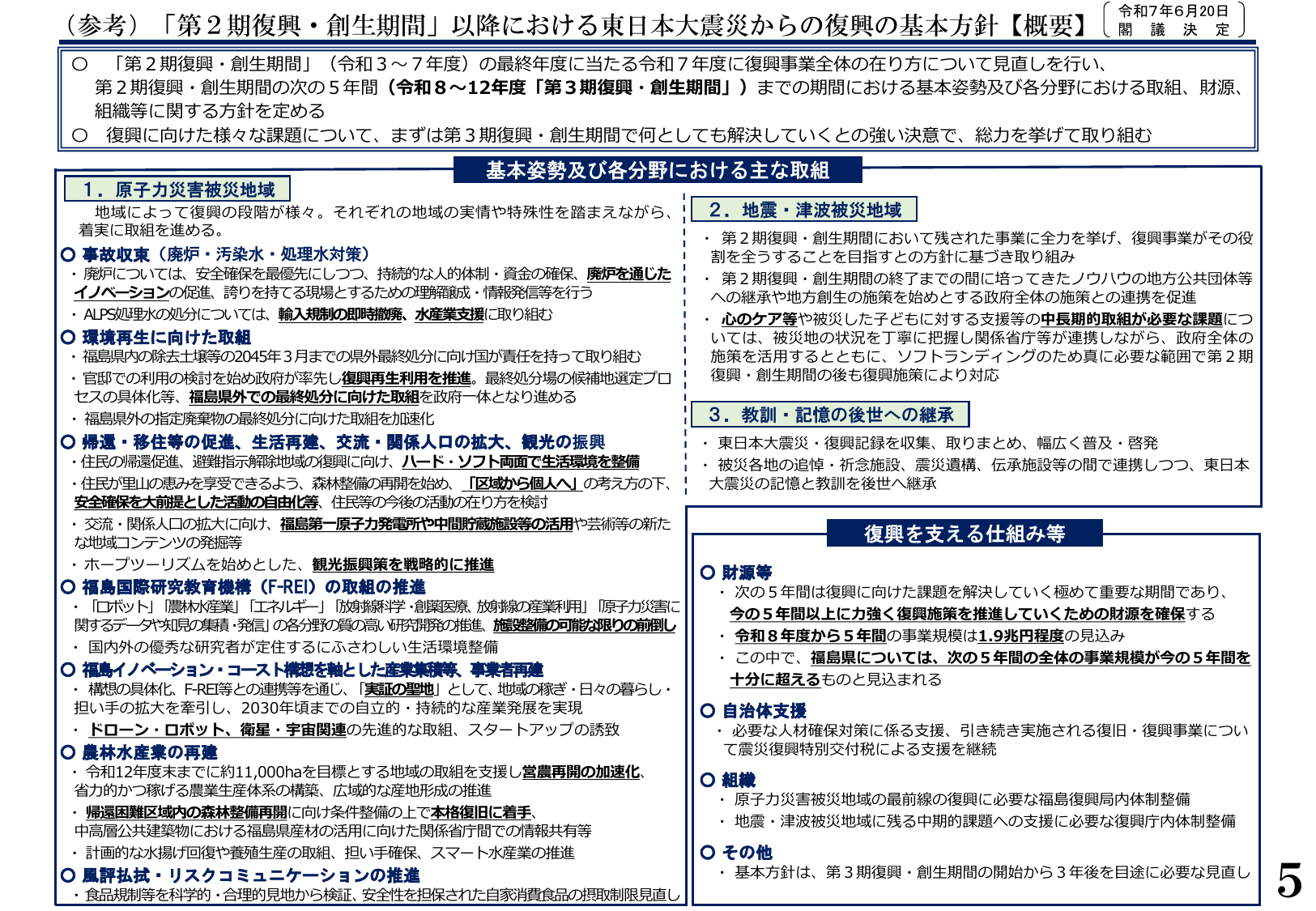 農地再生1.1万ha目標